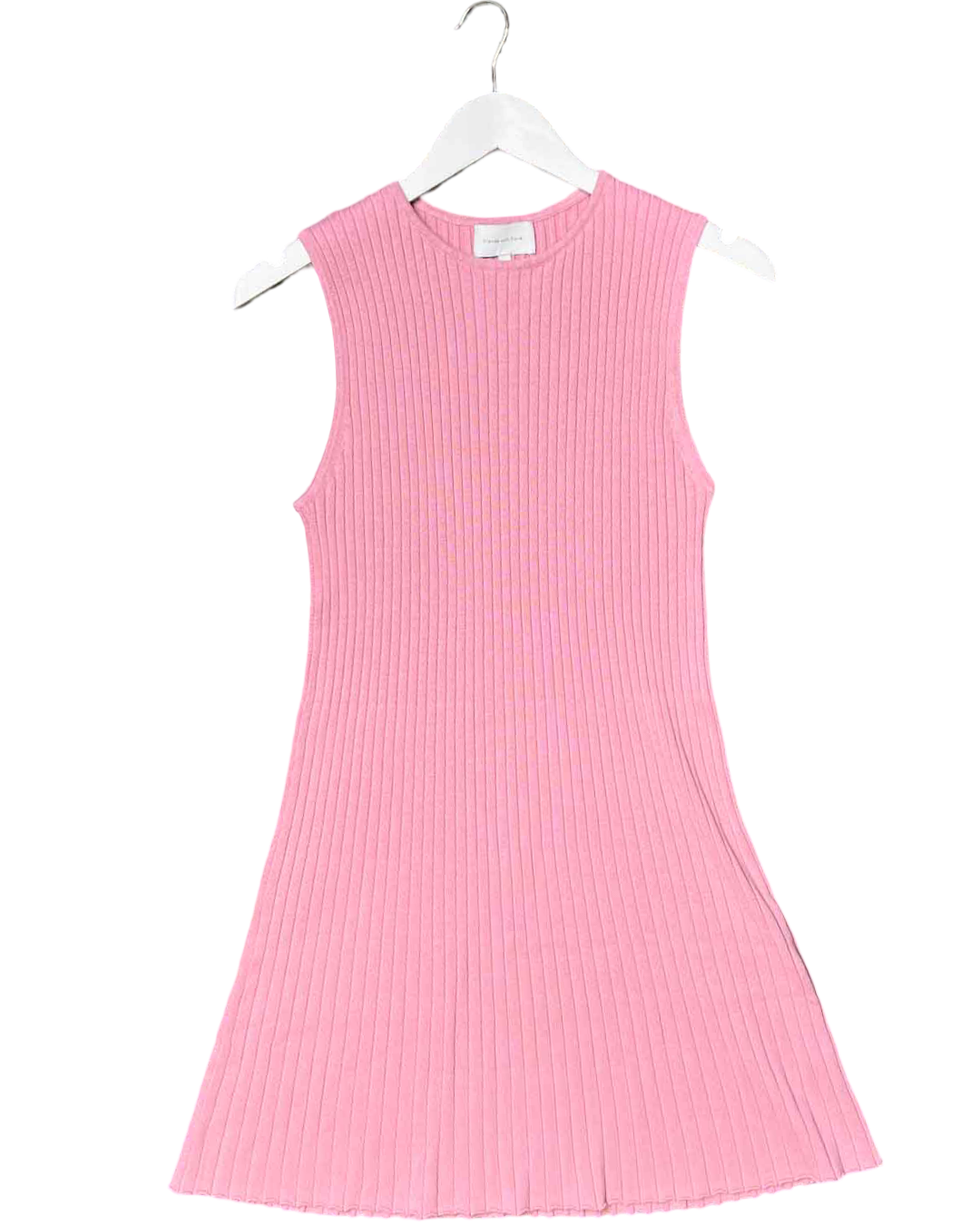 Size S | Friends with Frank Cotton Ribbed Mini Dress