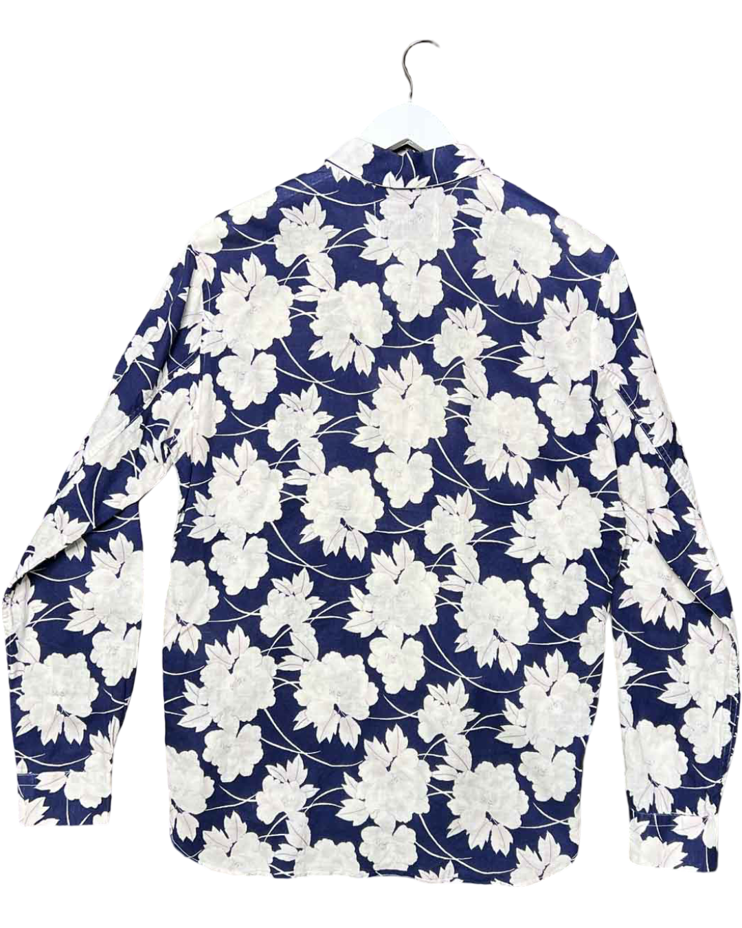 Size 46 (S) | Our Legacy Cotton Floral Zip-Up Shirt