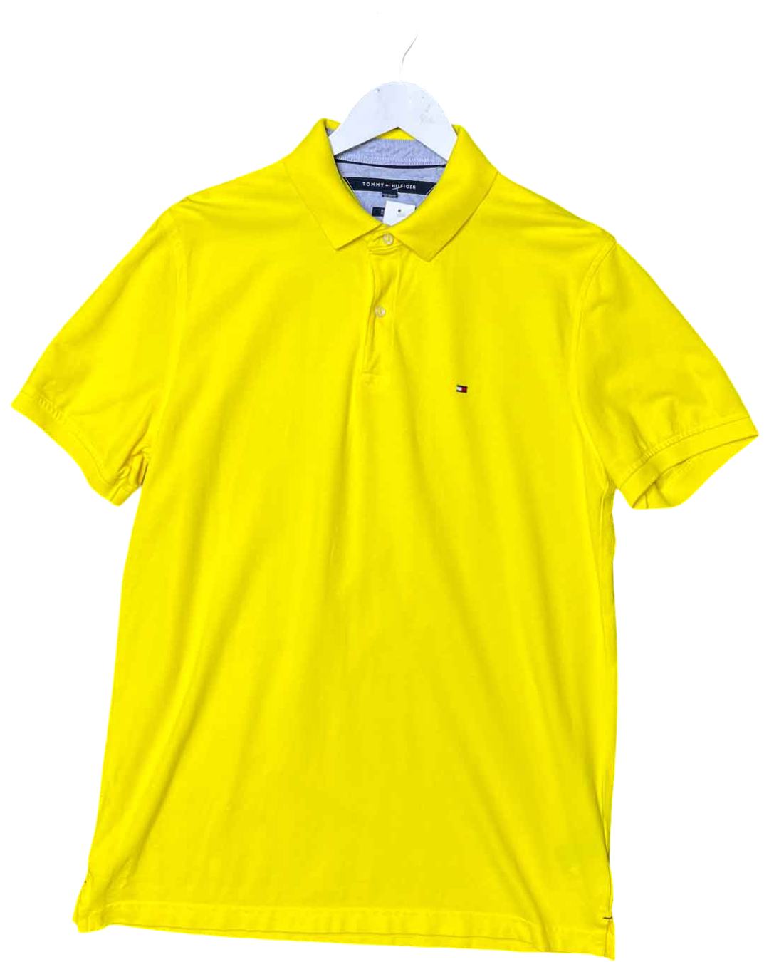 Size XL | Tommy Hilfiger Cotton Yellow Polo