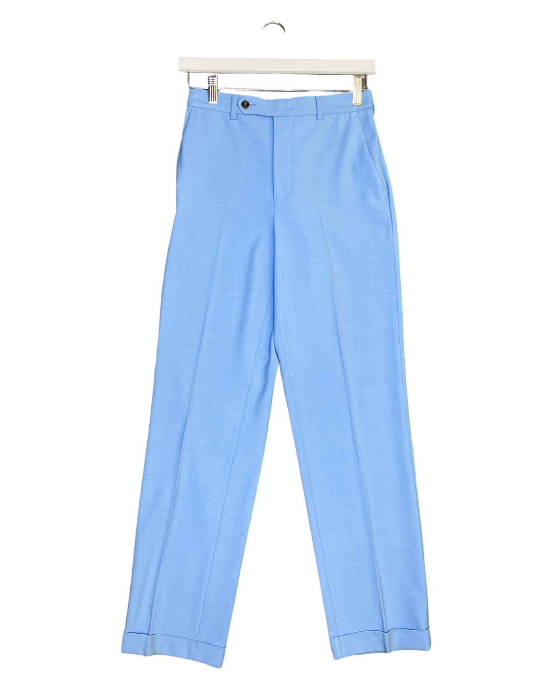 Size 36 (S) | Addicted To Essentiel Wool Blend Blue Tailored Pants