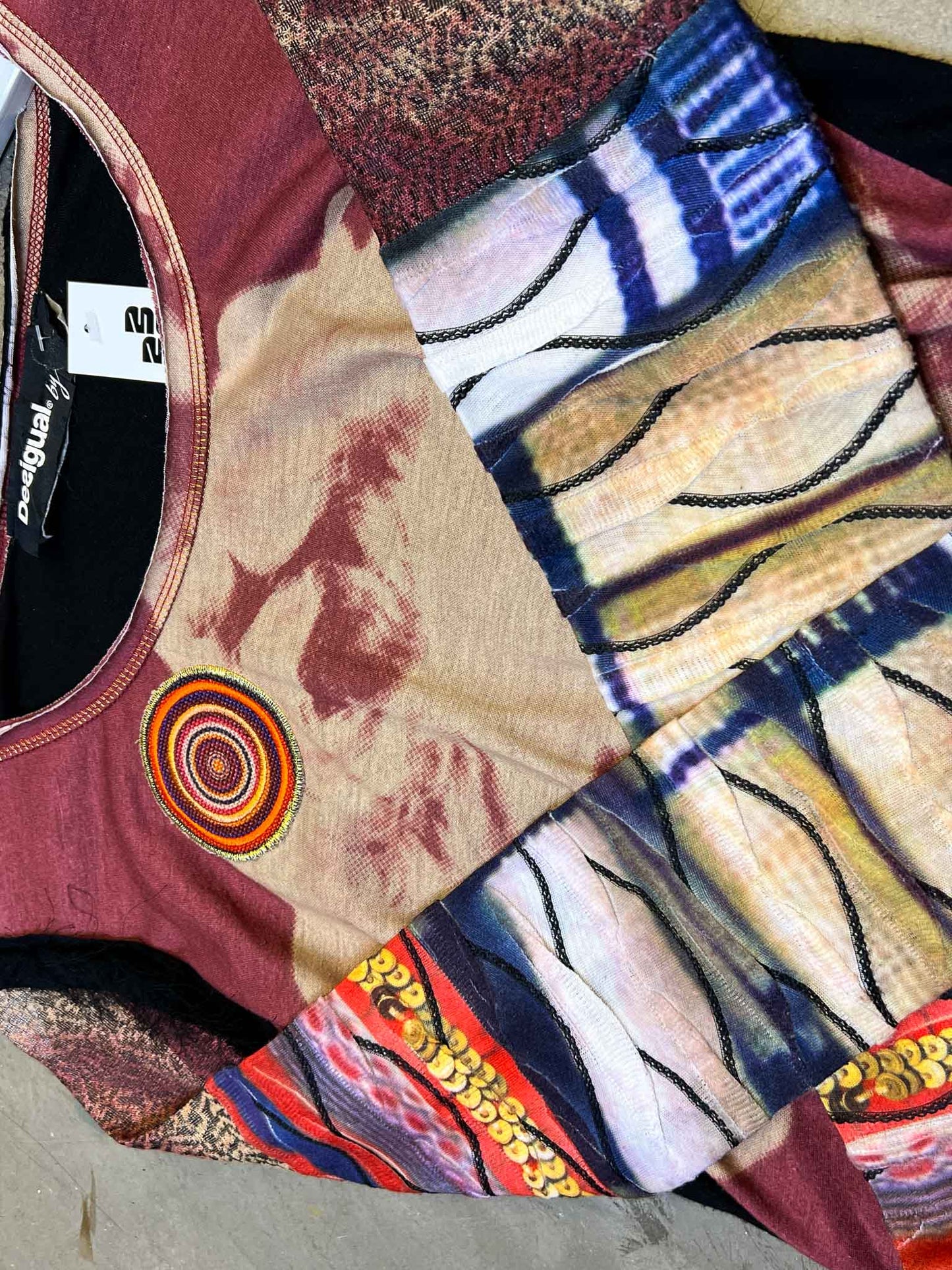 Size M | Desigual Marilyn Collage Print Top