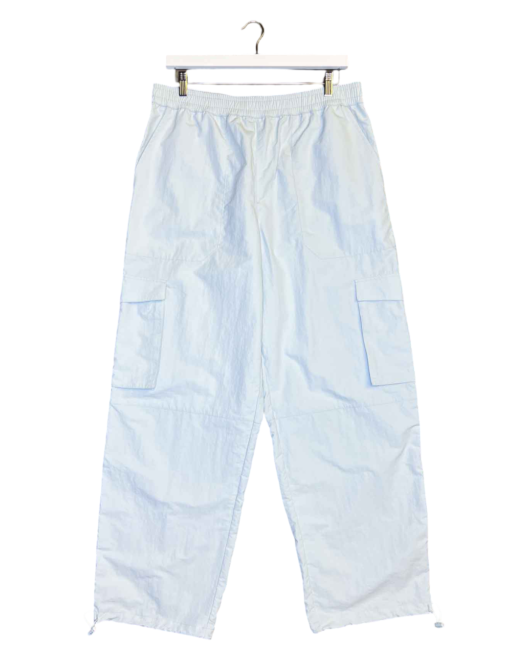 Size 16 (XXL) | Henne Baby Blue Parachute Cargo Pants