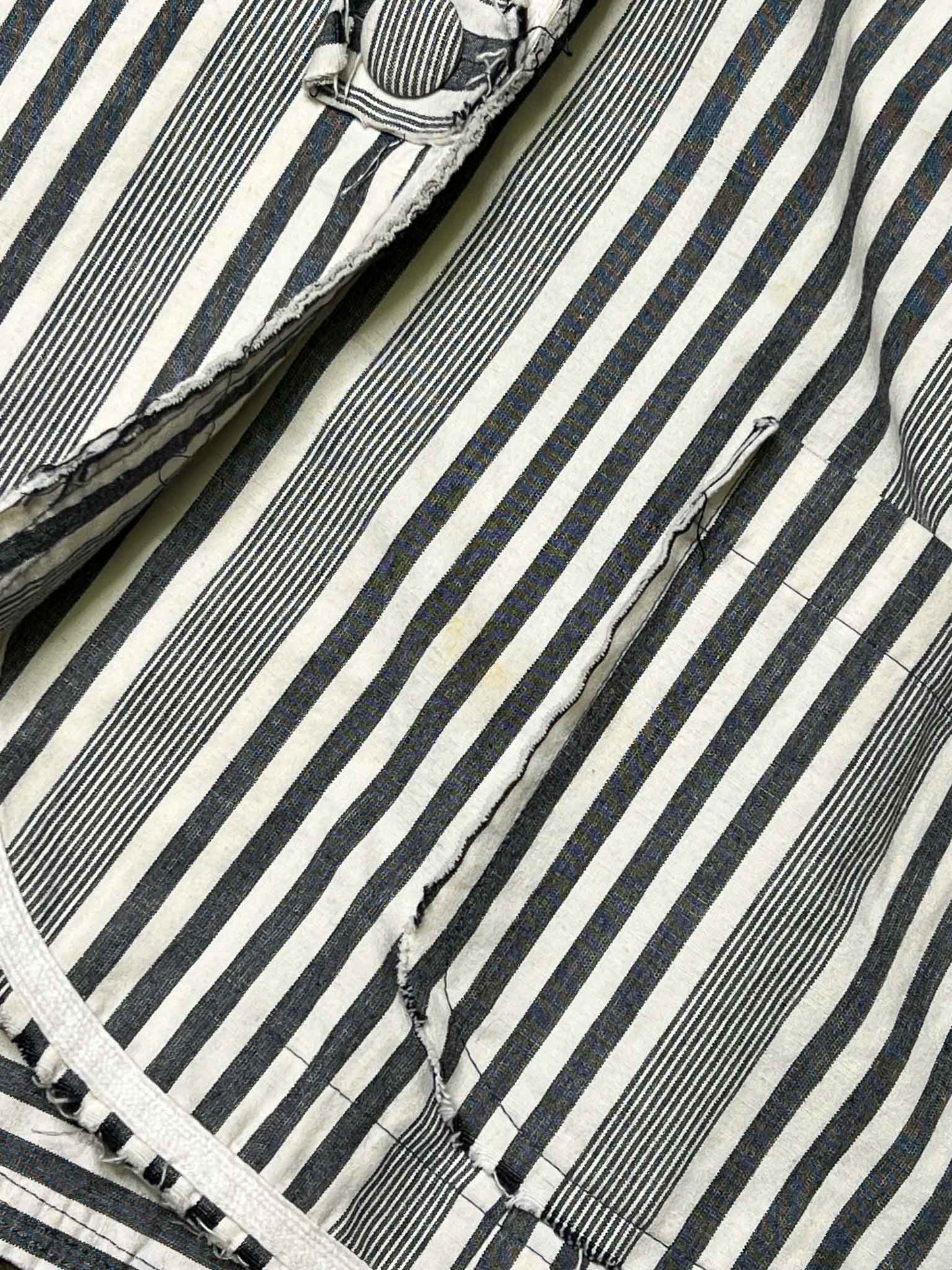 Size S/M | Moss Stripey Cotton Jacket