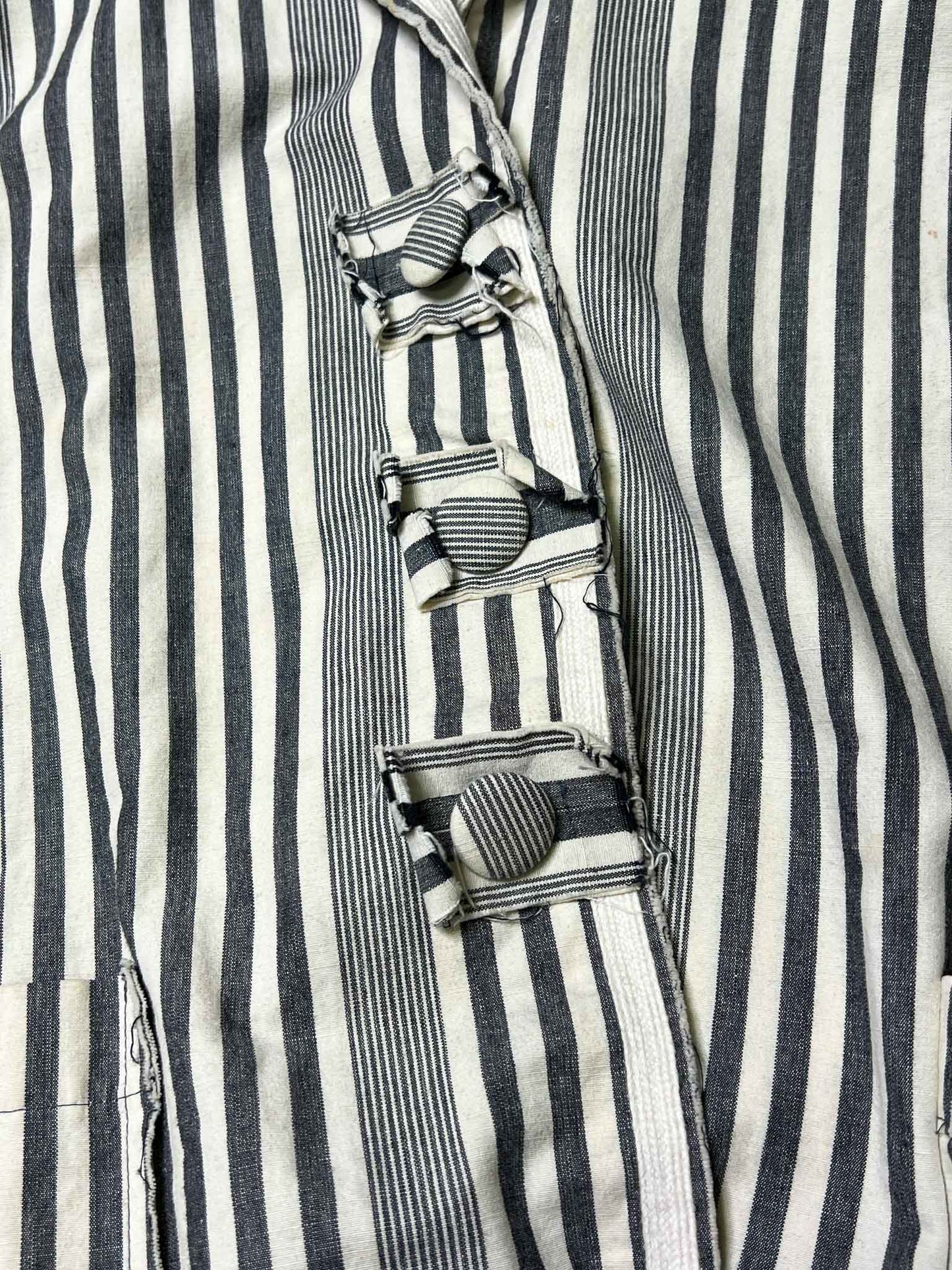 Size S/M | Moss Stripey Cotton Jacket