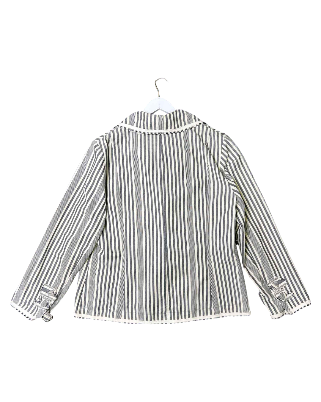 Size S/M | Moss Stripey Cotton Jacket