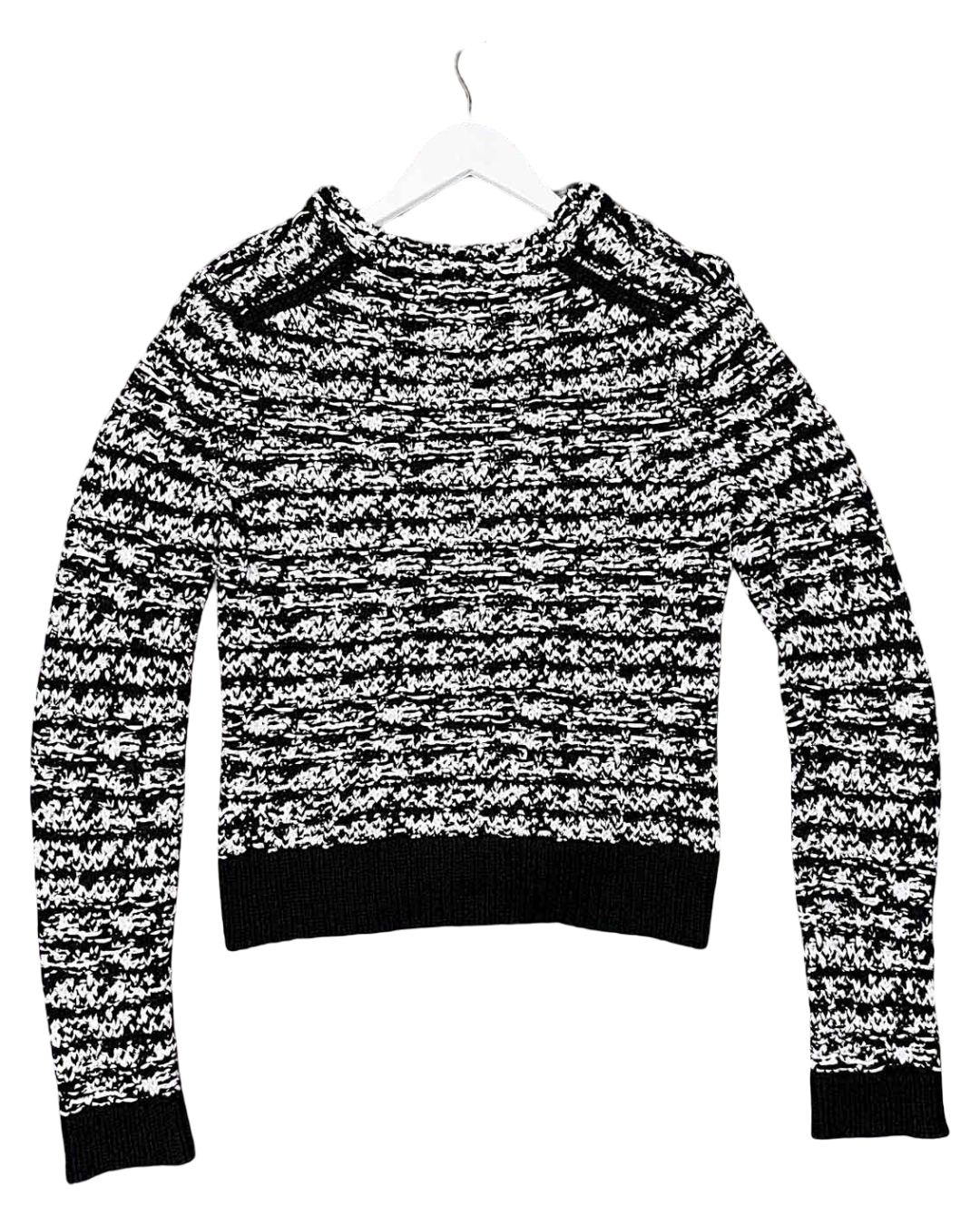 Size S | Rag & Bone Raw Thread Cotton Knit Jumper