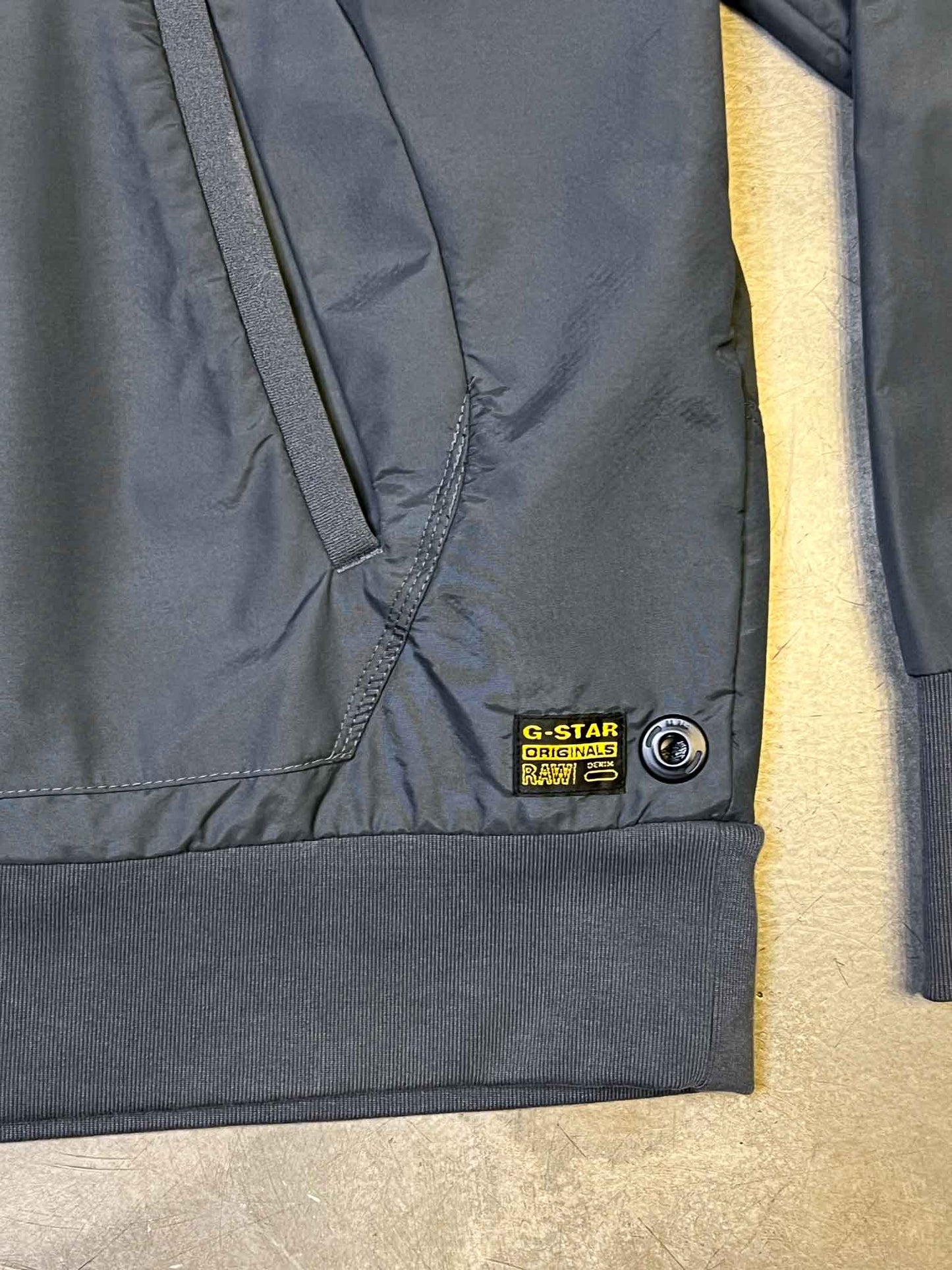 Size XXL | G Star Raw Nylon Grey Track Jacket