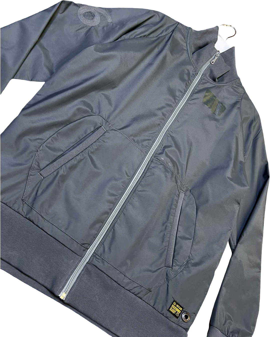 Size XXL | G Star Raw Nylon Grey Track Jacket