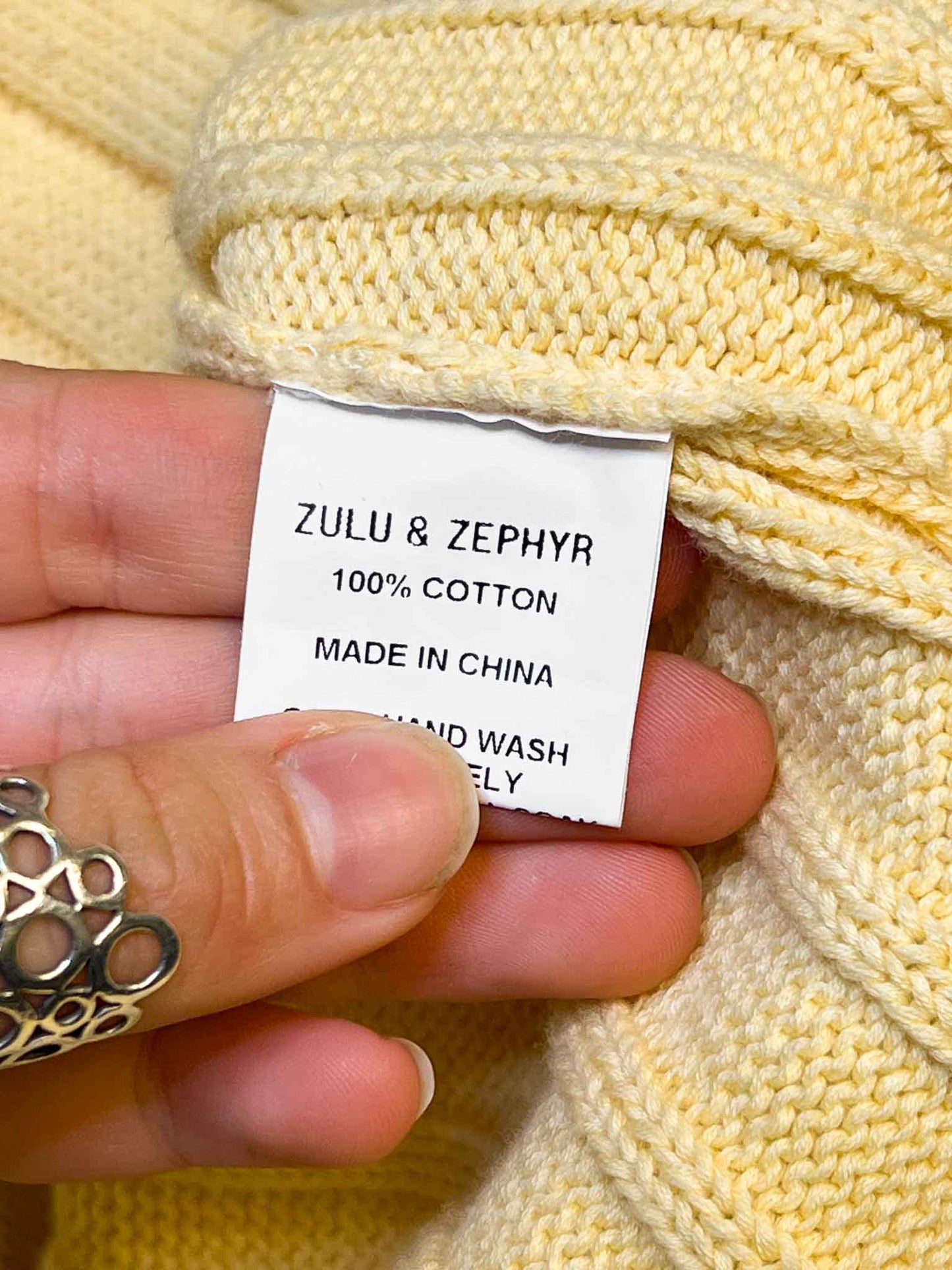Size 12 (L) | Zulu & Zephyr Butter Textured Knit Tank Top