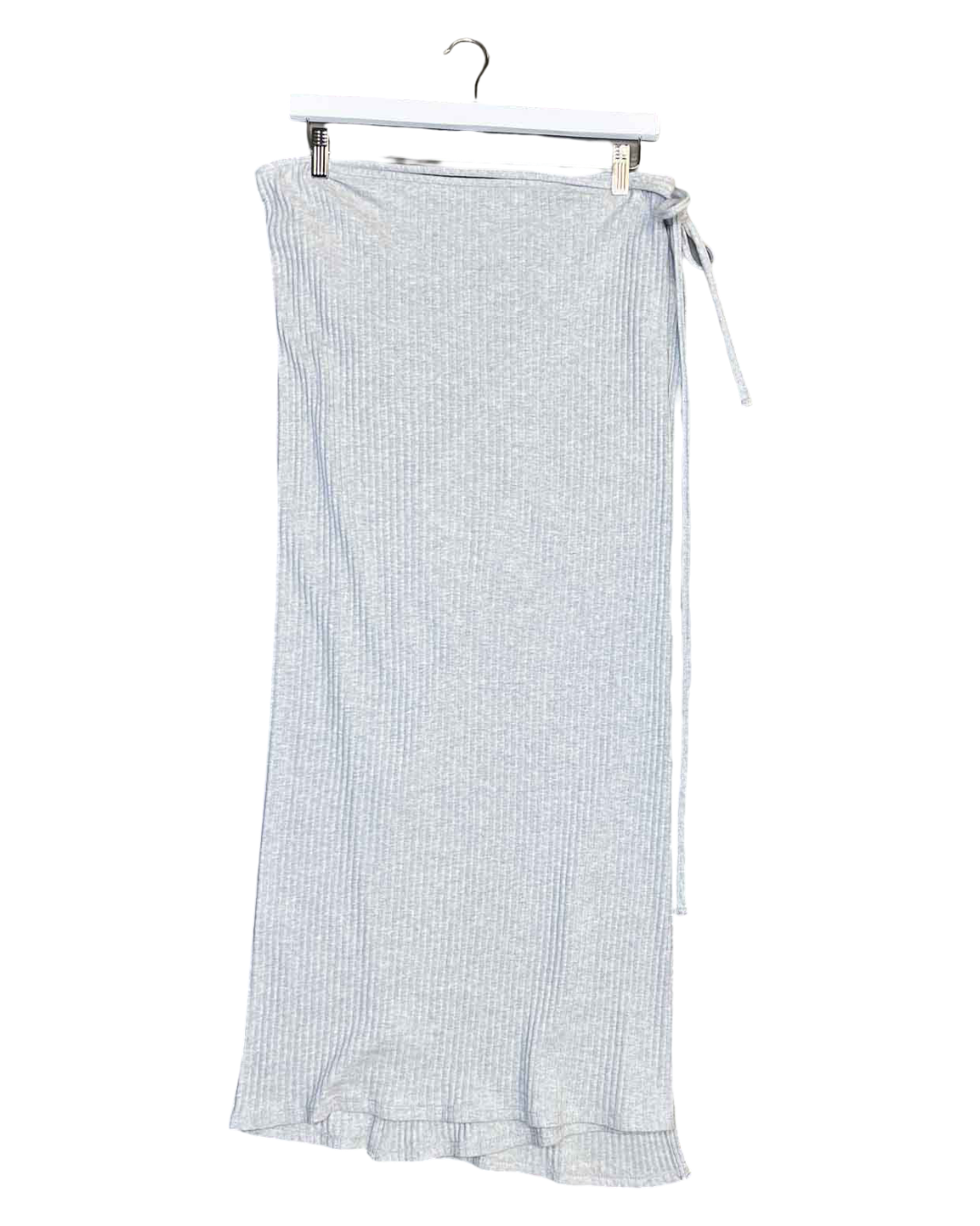 Size L | Baserange Organic Cotton Knit Wrap Skirt