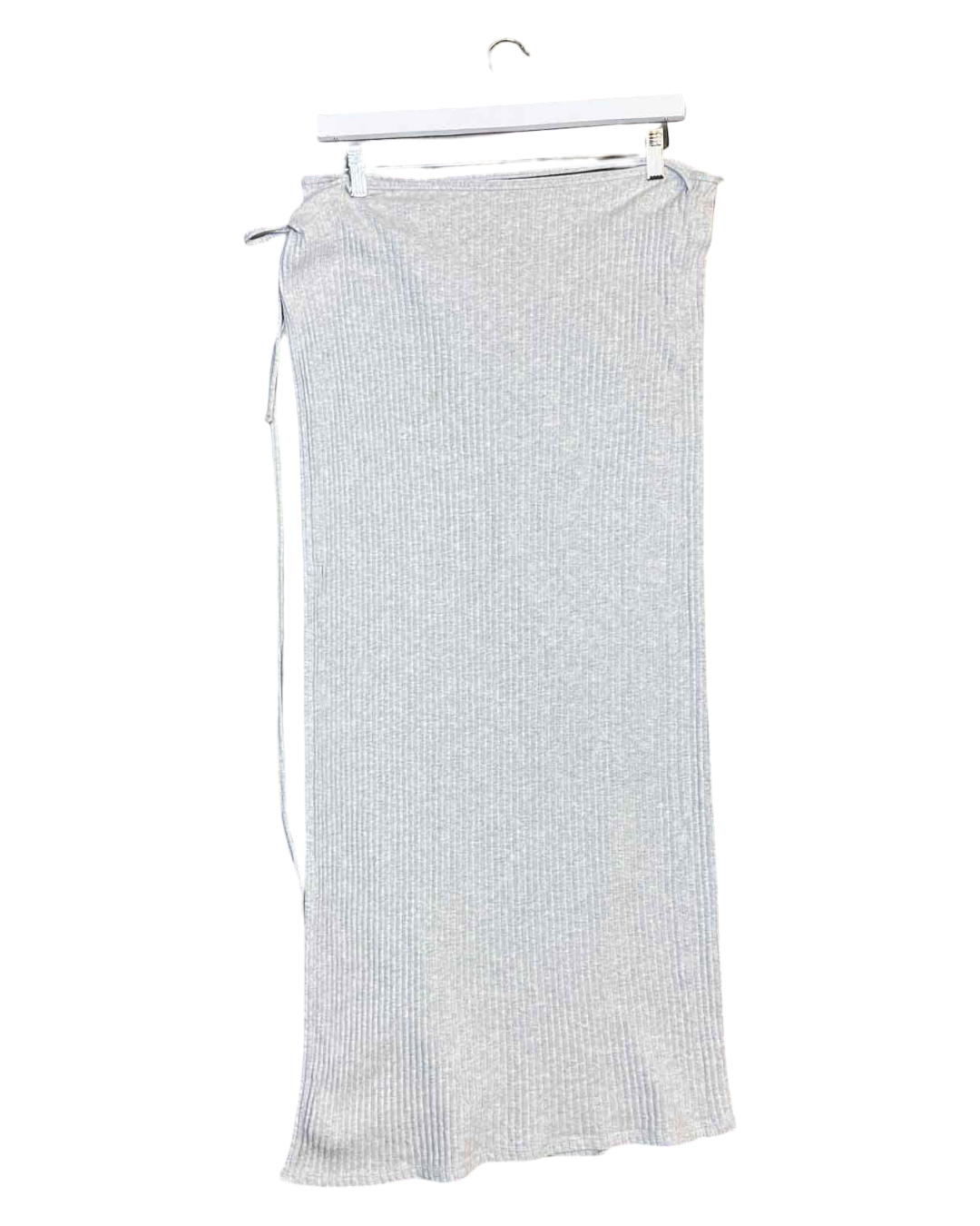 Size L | Baserange Organic Cotton Knit Wrap Skirt