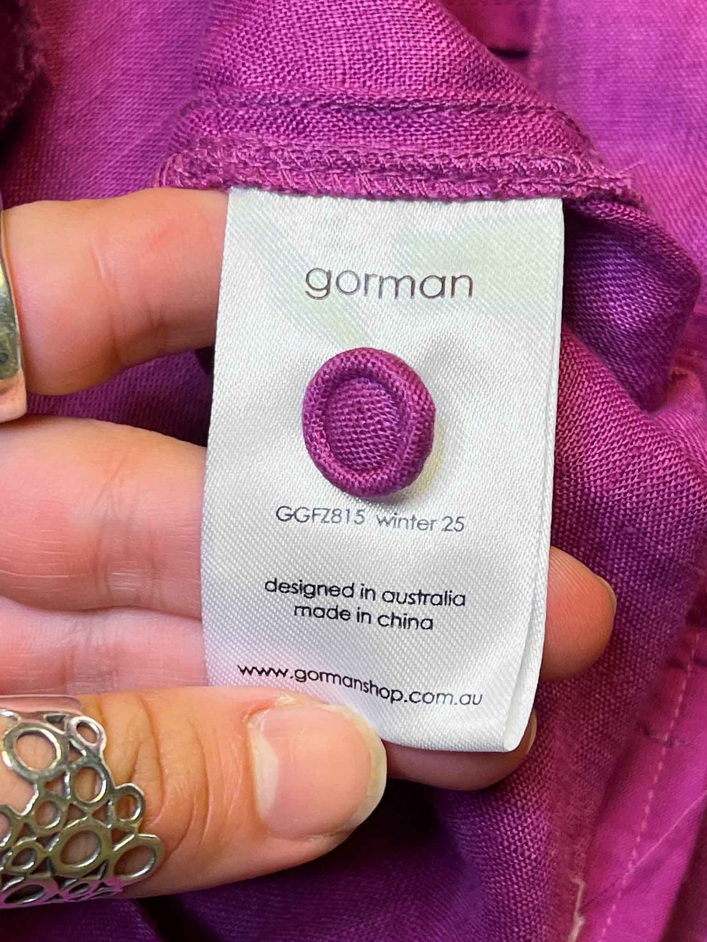 Size 18 | Gorman Pink Linen Wide-Leg Pants