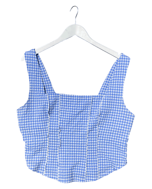 Size 16 | Ruby Seersucker Top