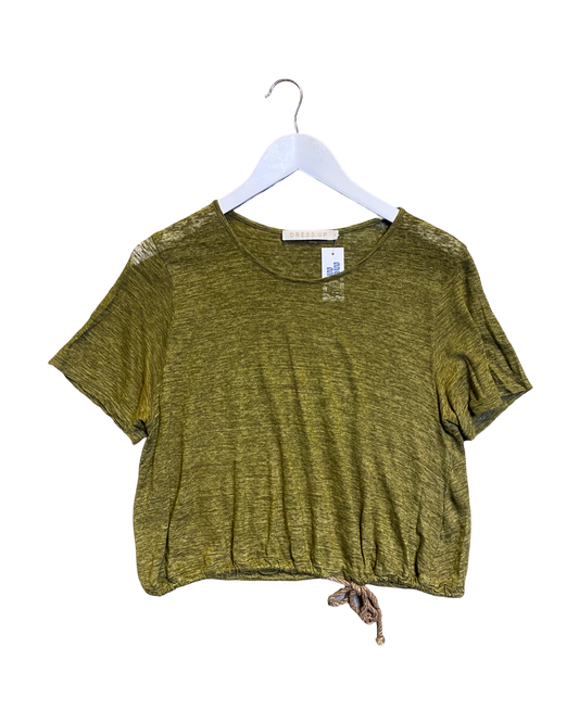 Size 8 | Dress Up Linen T-shirt