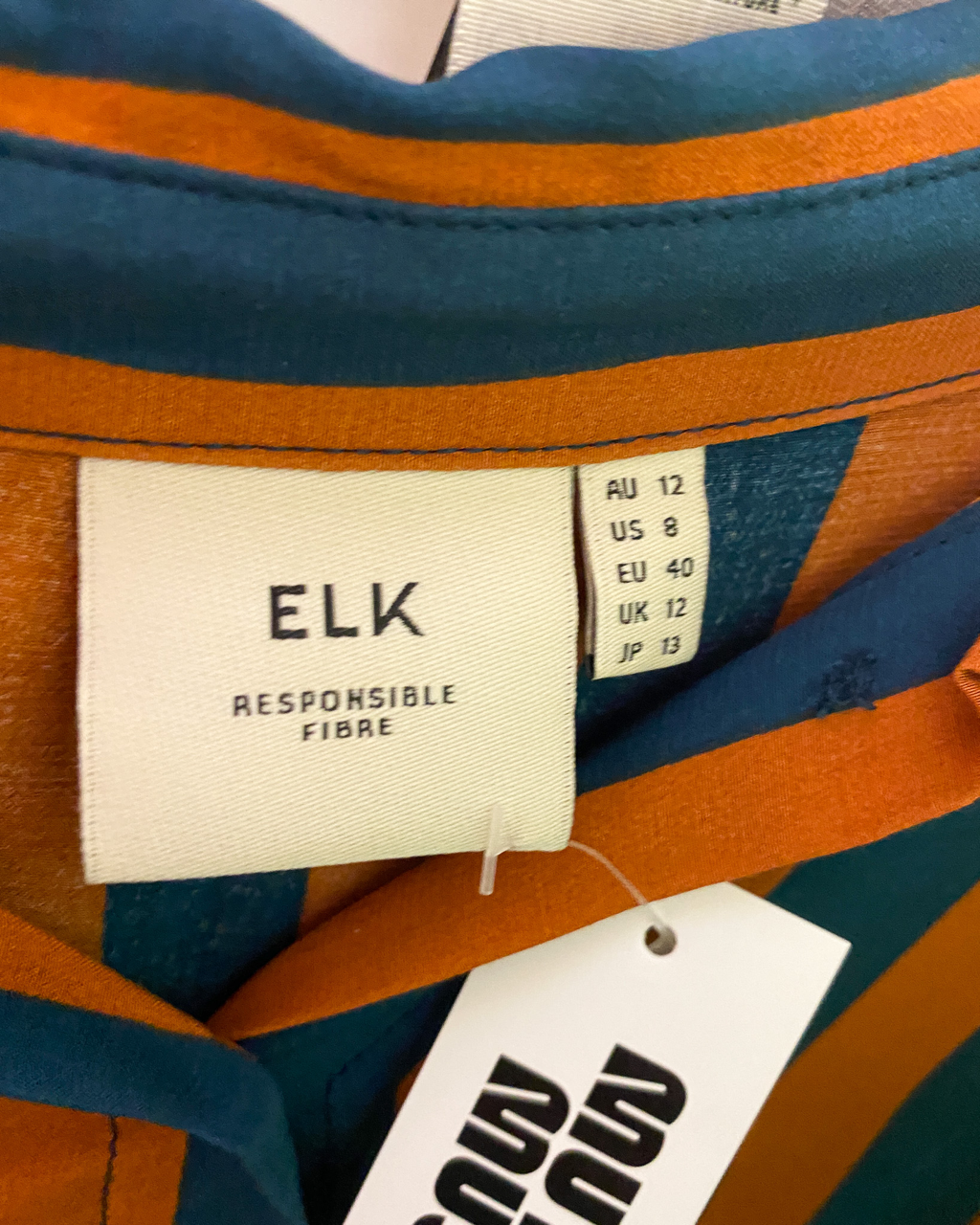 Size 12 | Elk Tible Striped Shirt