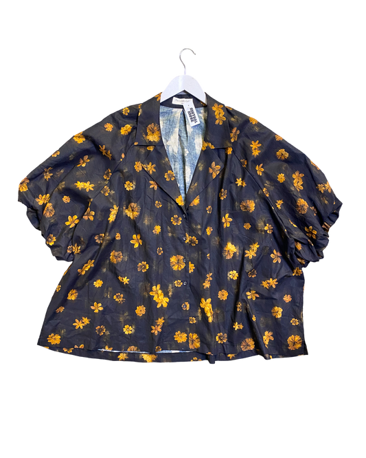 Size 3XL | The Lullaby Club Floral Linen Shirt