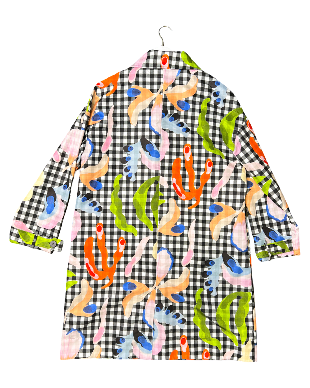 Size 10 | Gorman Garden Check Trench Jacket