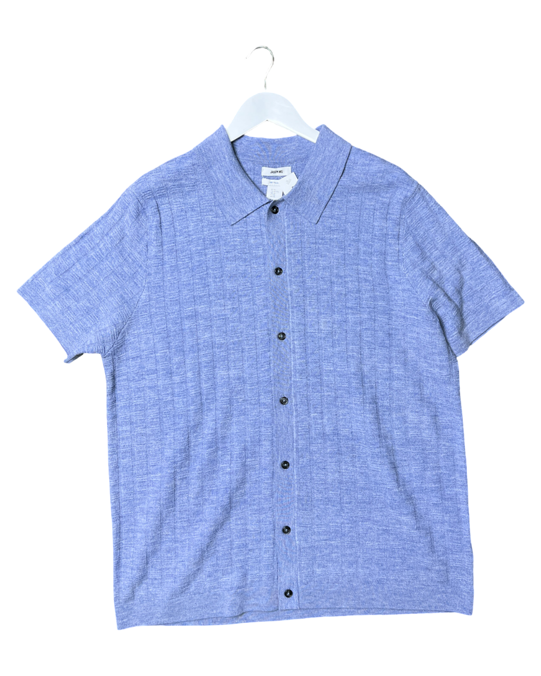 Size XL | Jason Wu Blue Merino Wool Knit Shirt