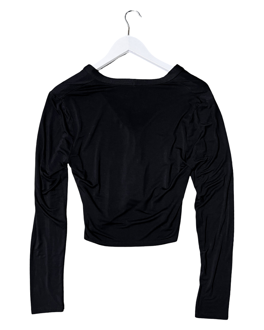 Size 10 | Albus Lumen Cropped Black Cardigan