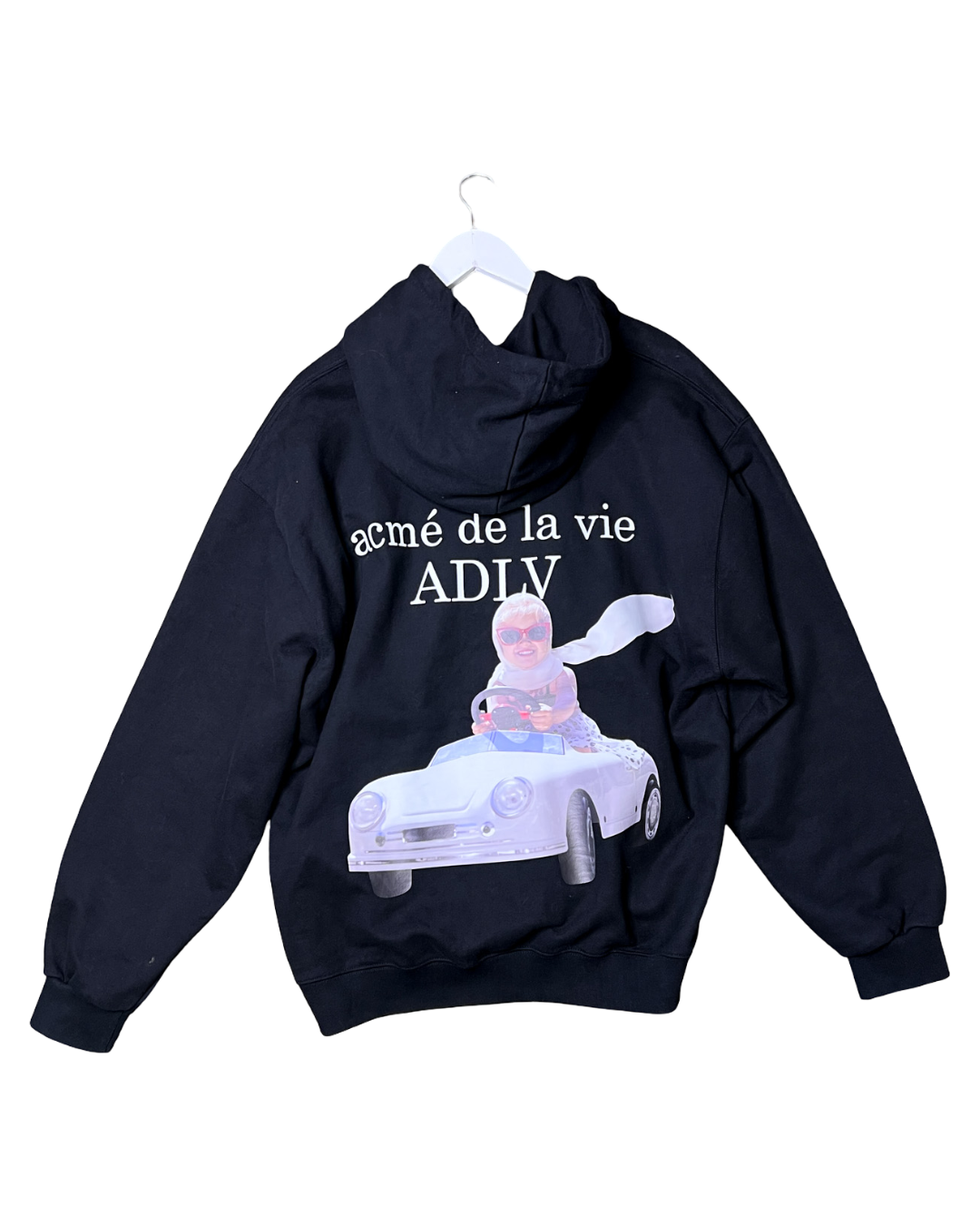 Size 2 (M/L) | Acme de la Vie Baby Face Sports Car Hoodie