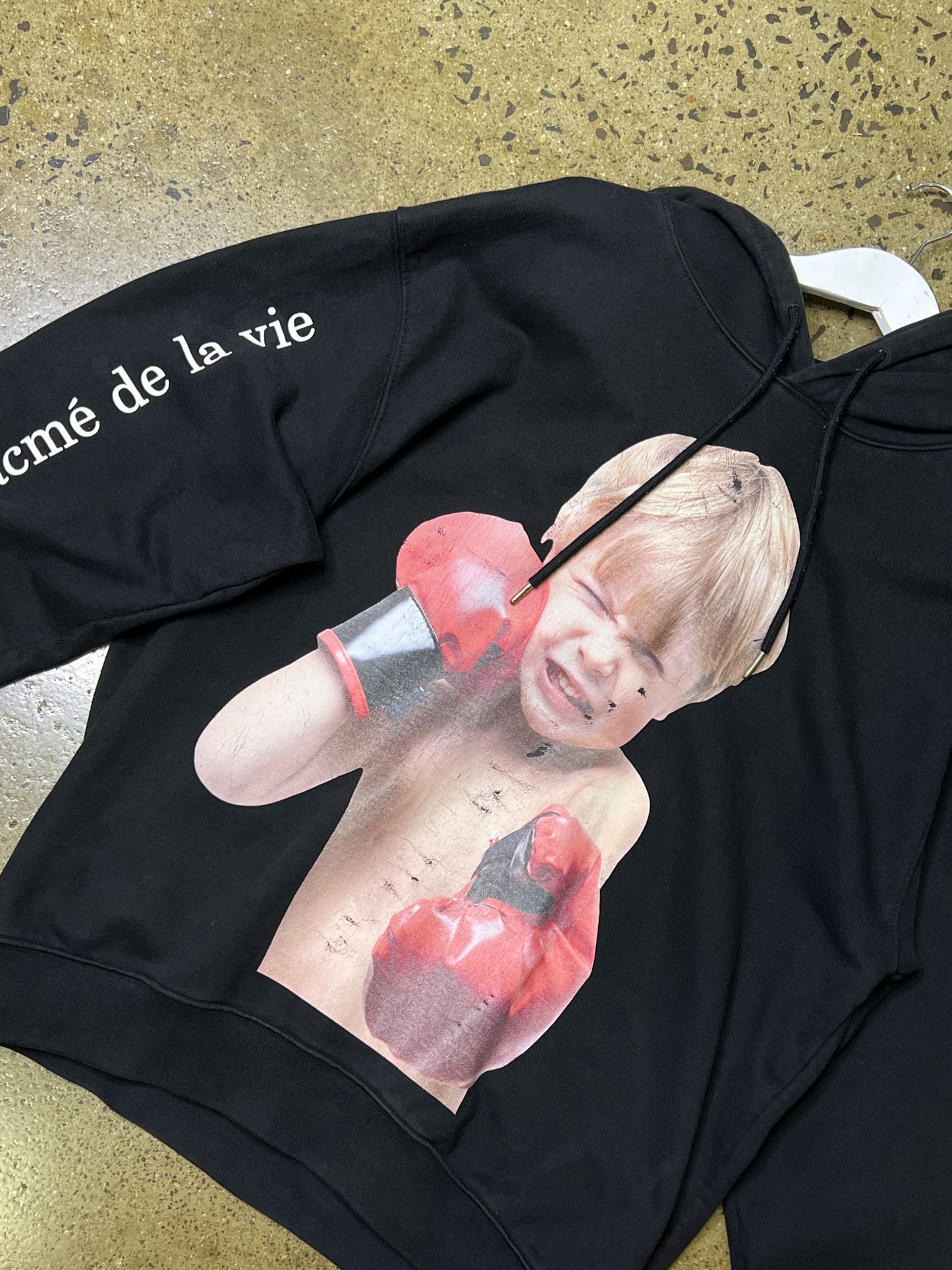 Size 1 (S) | Acme de la Vie Baby Face Boxing Hoodie