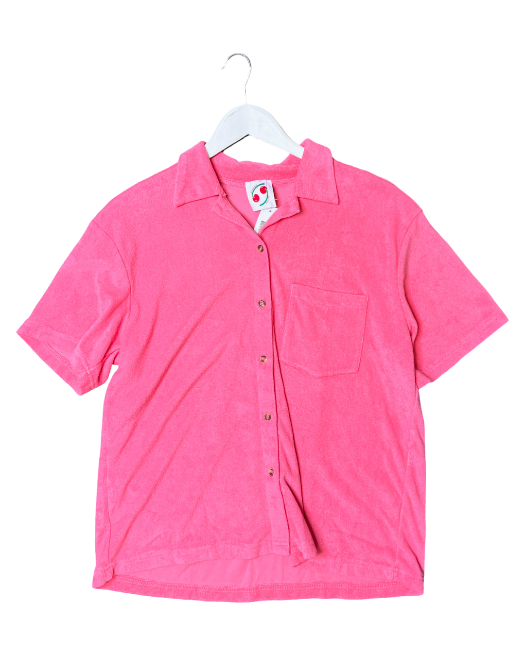 Size 6 (S) | Highrack Sublime Pink Terry Shirt