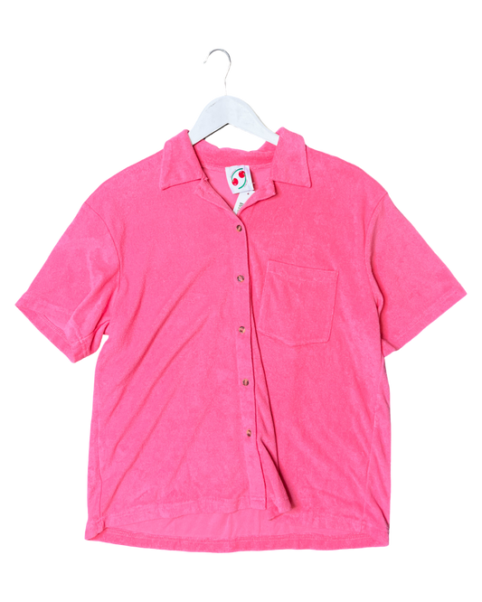 Size 6 (S) | Highrack Sublime Pink Terry Shirt