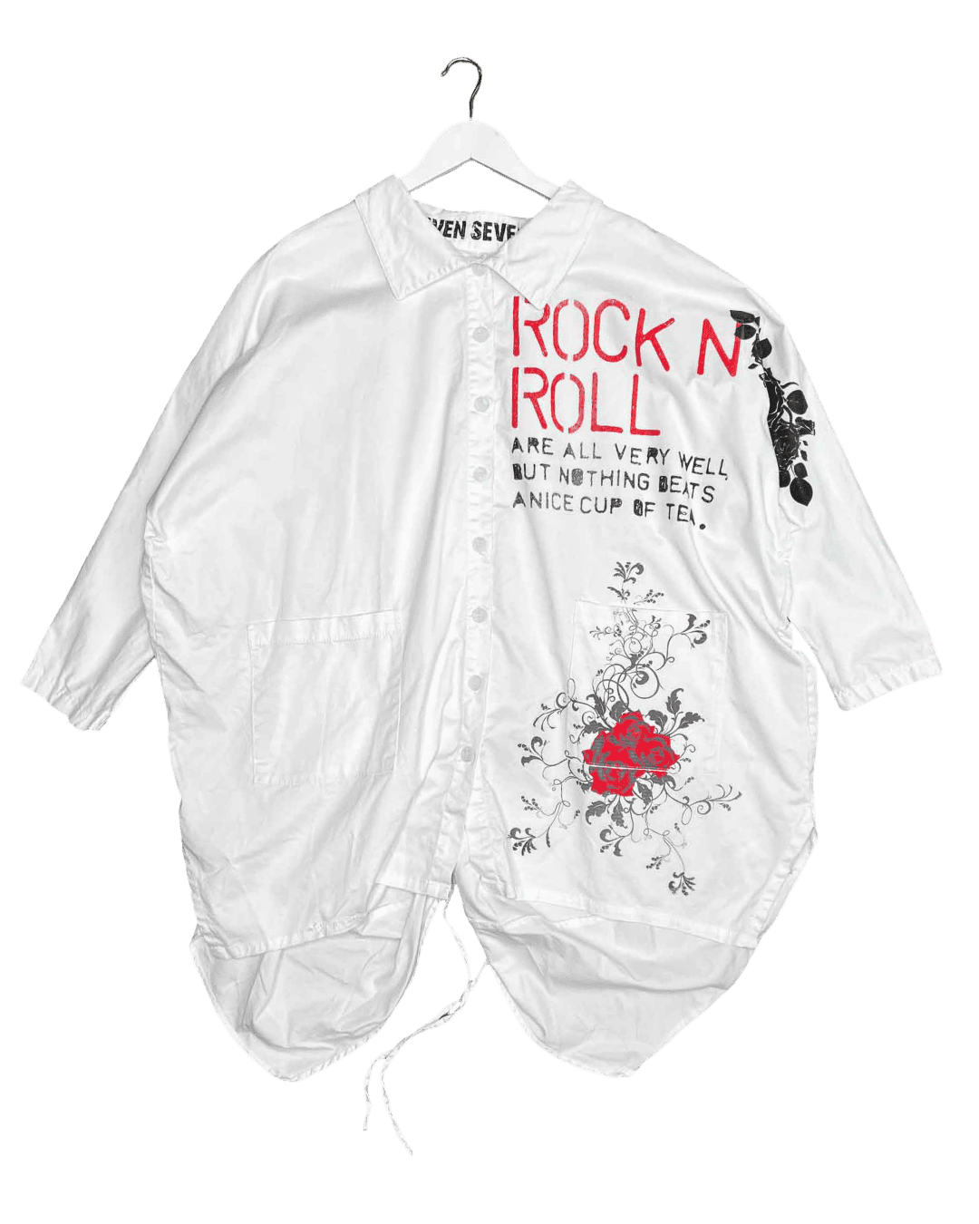 Size OSFM | Seven Seventy Oversized Rock & Roll Shirt