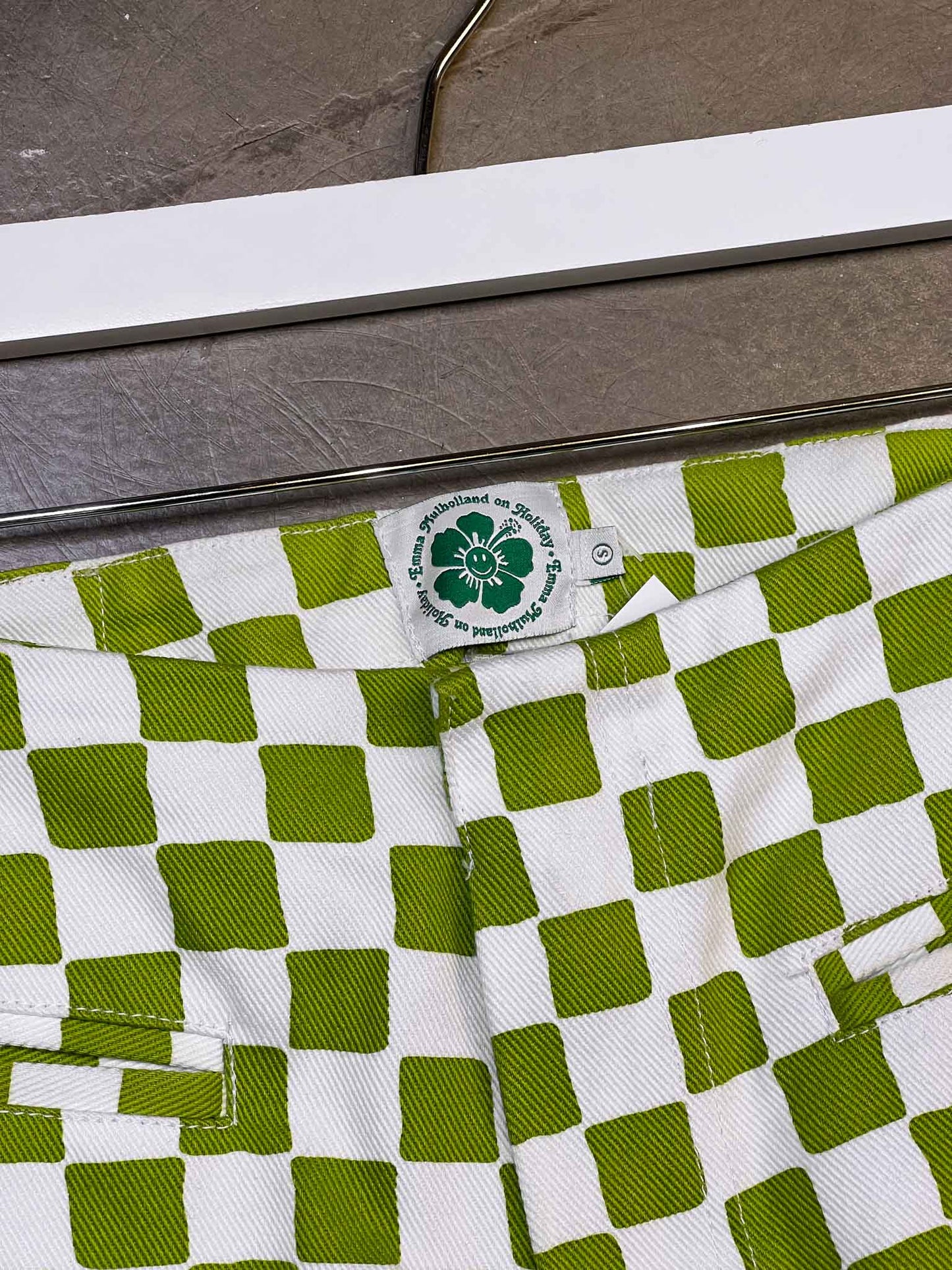 Size S | Emma Mulholland on Holiday Cotton Check Pants