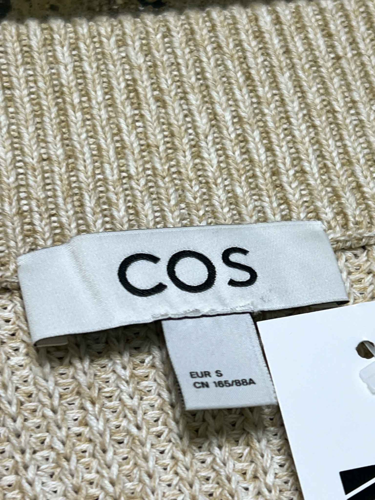 Size S | COS Longline Cotton Cardigan