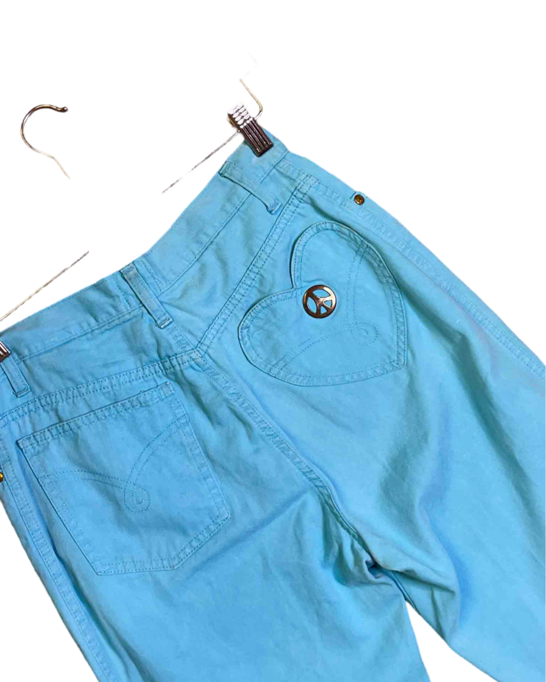 Size S -  Moschino Jeans Aqua Skinny Pants