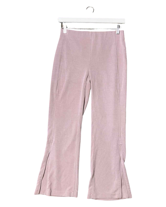 Size 8 | Lululemon Mauve Ribbed Exercise Pants