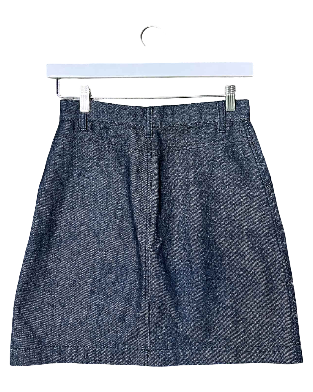 Size 8 | Handsom Cotton Indigo Mini Skirt