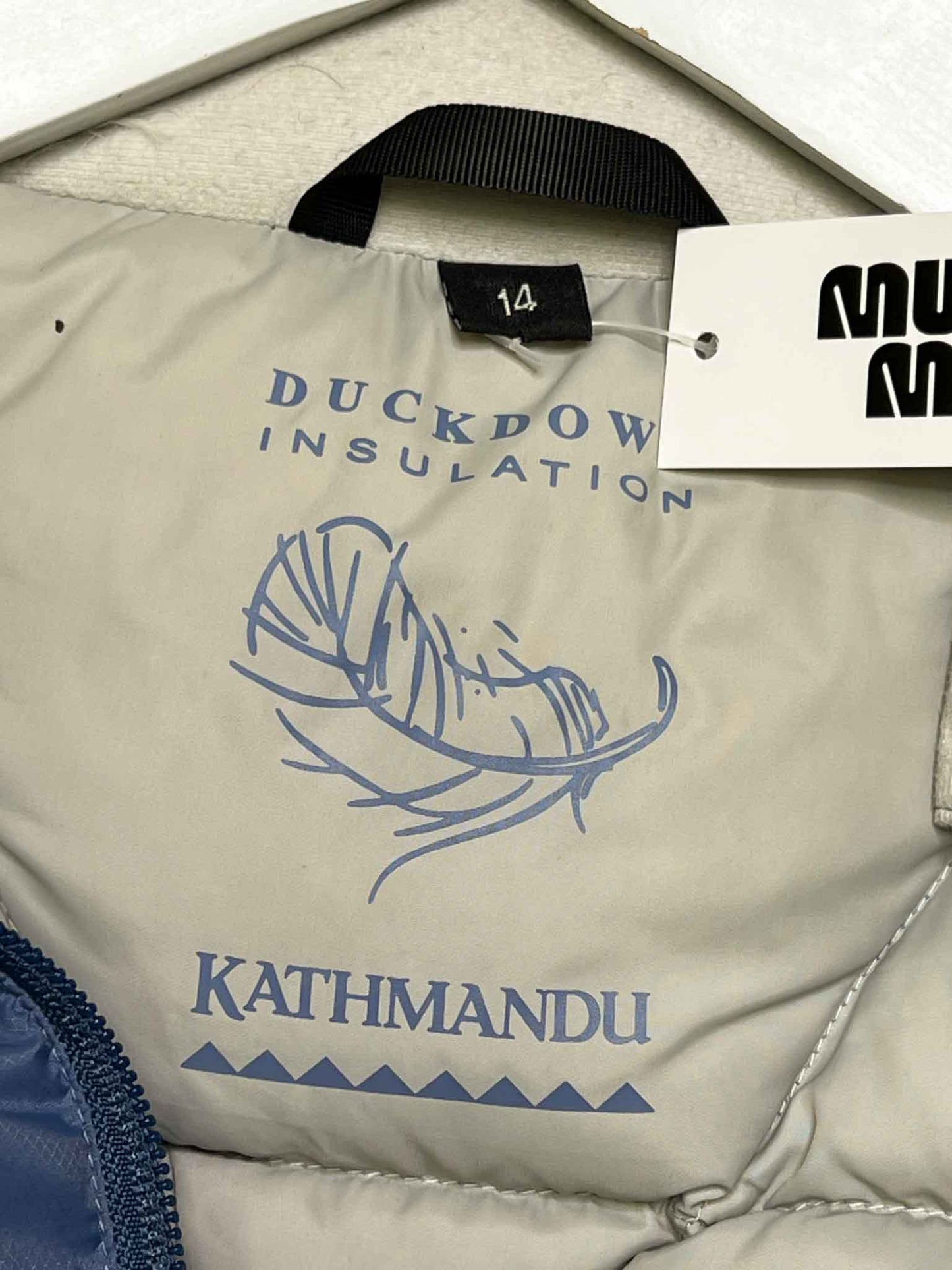Size 14 | Kathmandu Periwinkle Duck Down Puffer Vest
