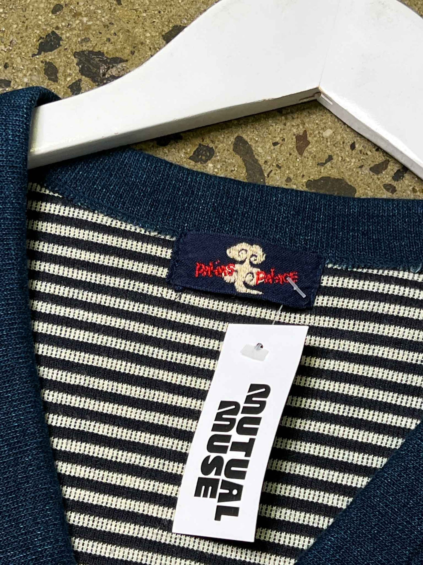 Size S/M | 45rpm Navy Cotton Knit Cardigan