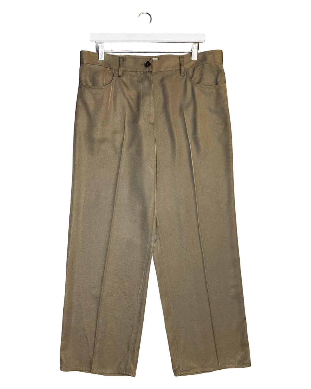 Size 44 (L) | COS Tailored Straight Leg Silky Pants
