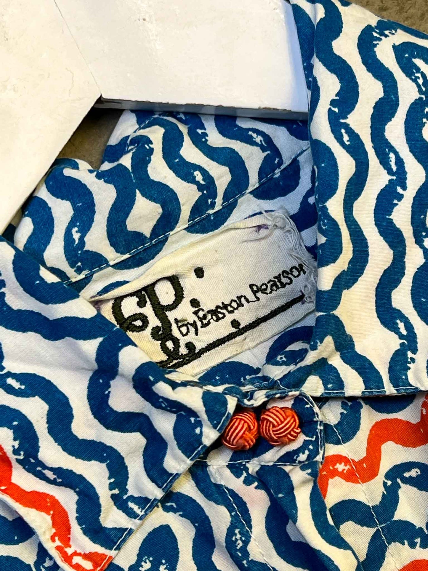 Size 8 (S) | Easton Pearson Cotton Squiggle Shirt