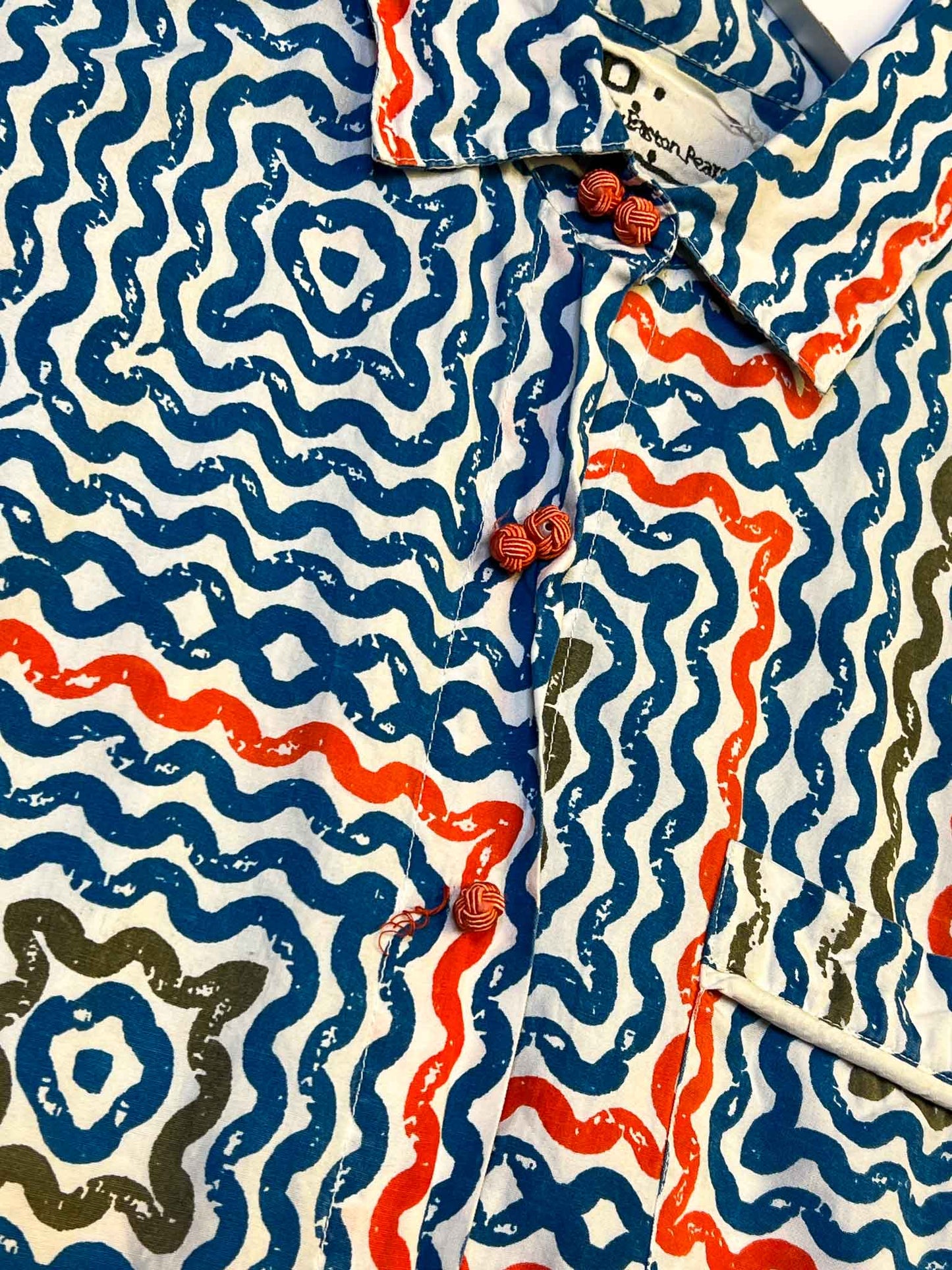 Size 8 (S) | Easton Pearson Cotton Squiggle Shirt