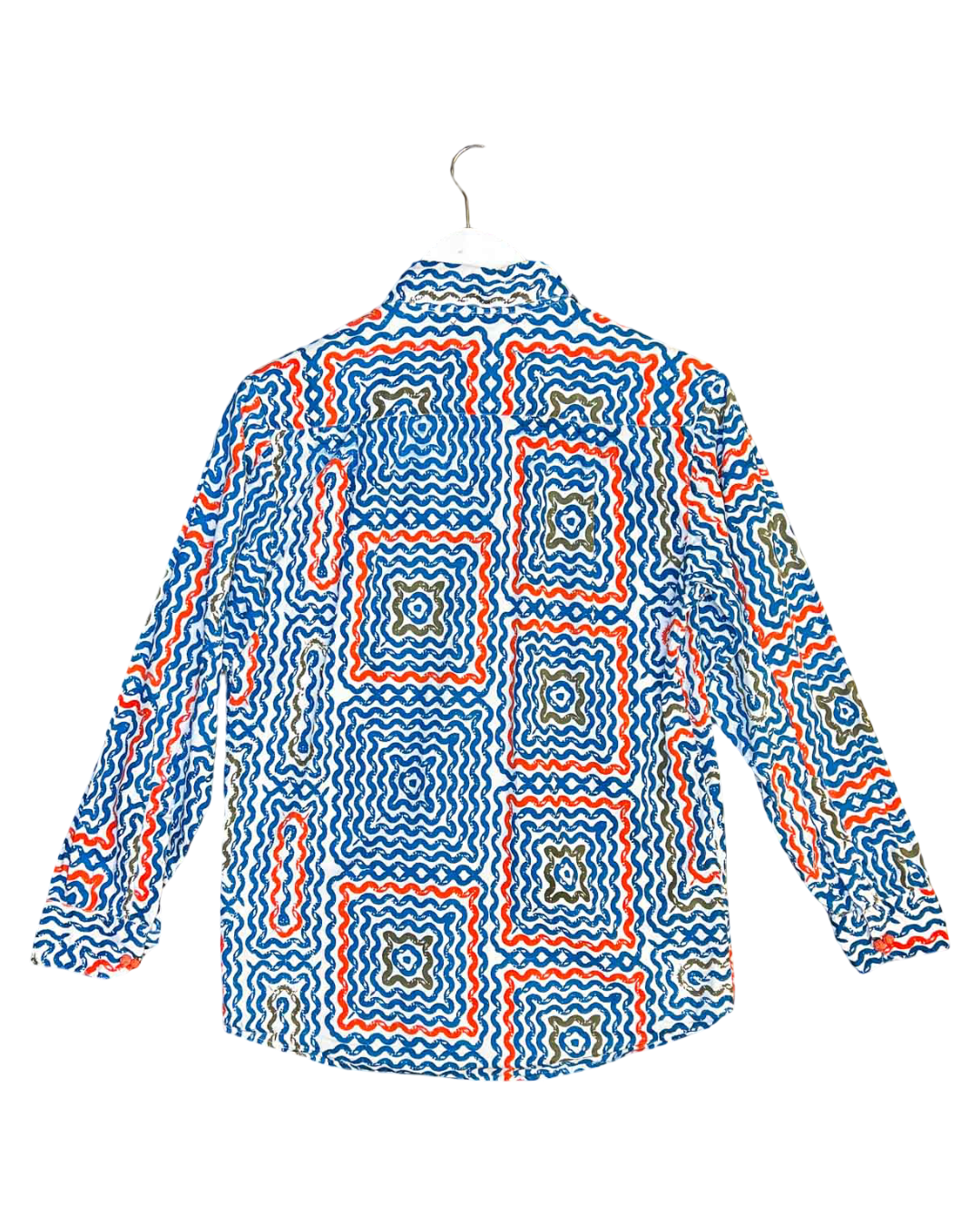 Size 8 (S) | Easton Pearson Cotton Squiggle Shirt