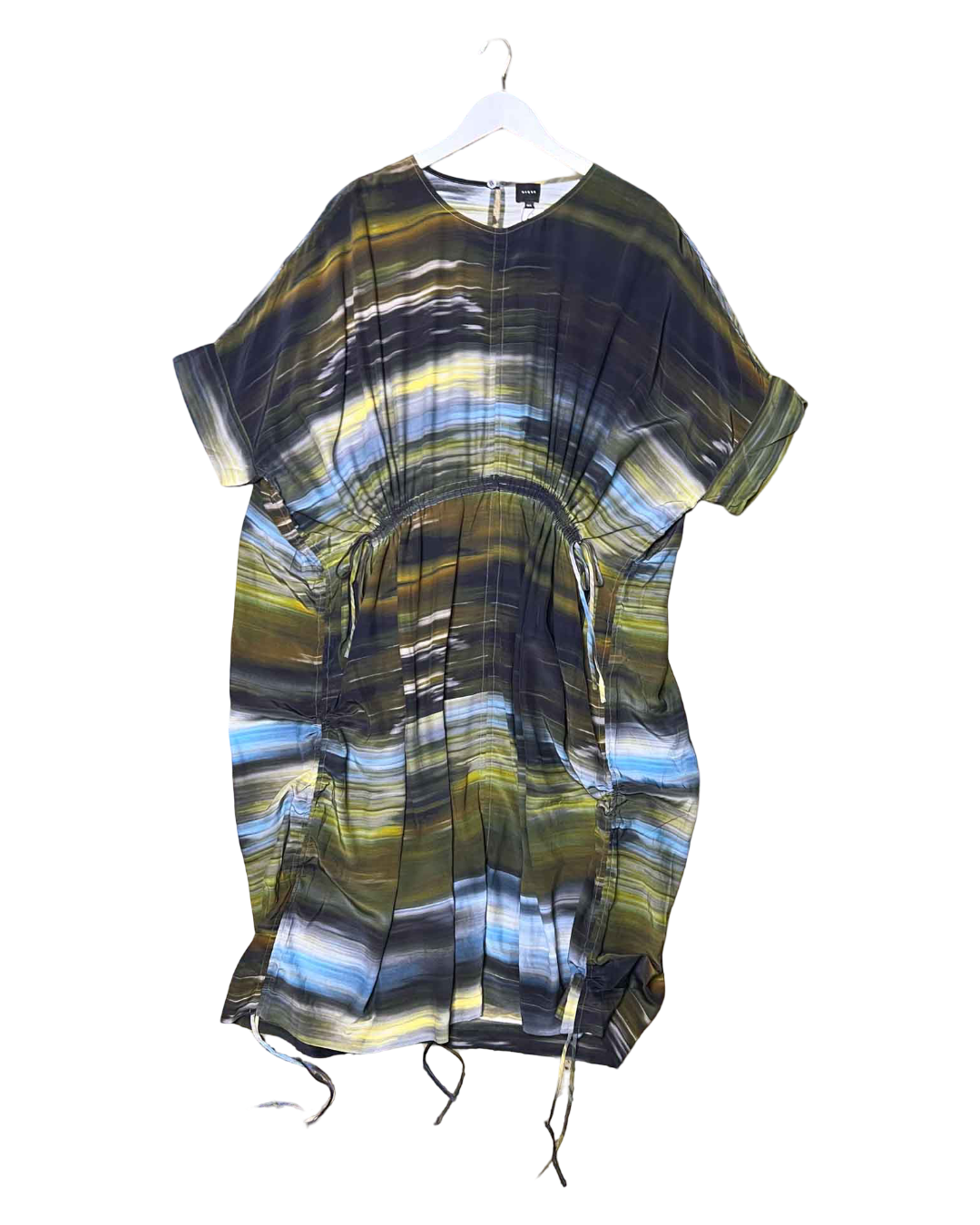 Size XS/S | Nique Reflection Print Saque Dress NWT