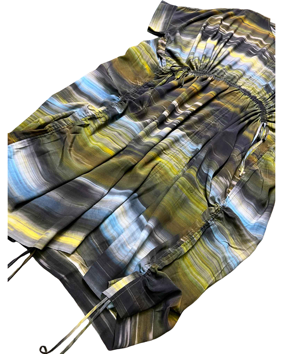 Size XS/S | Nique Reflection Print Saque Dress NWT