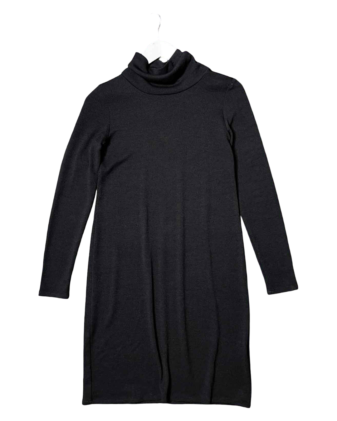 Size 8 (S) | Kuwaii Black Turtleneck Mini Dress