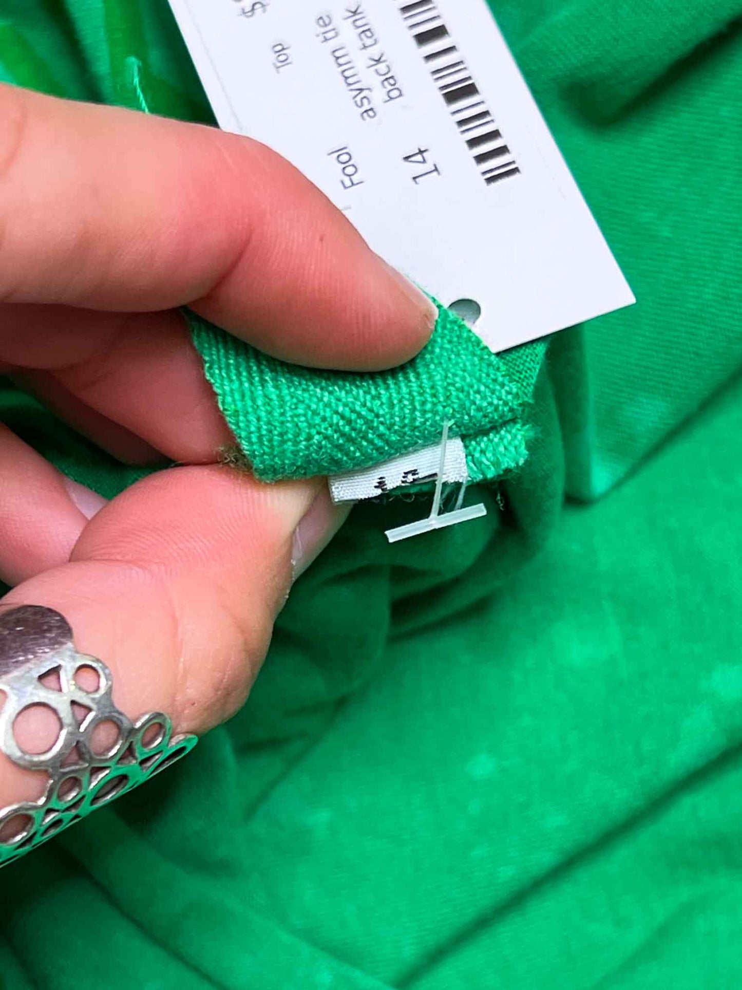 Size 14 | Fool Drap Neck Tank Top