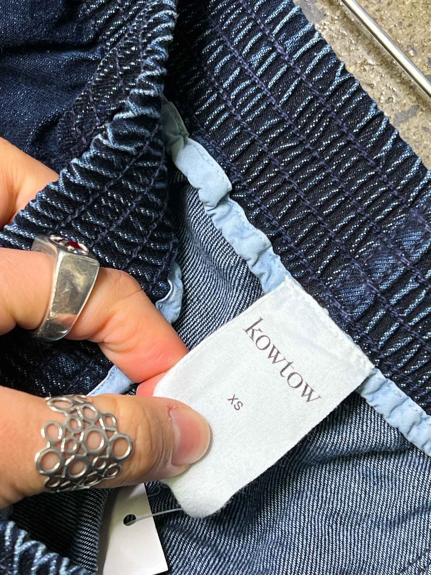Size XS | Kowtow Organic Cotton Indigo Jeans
