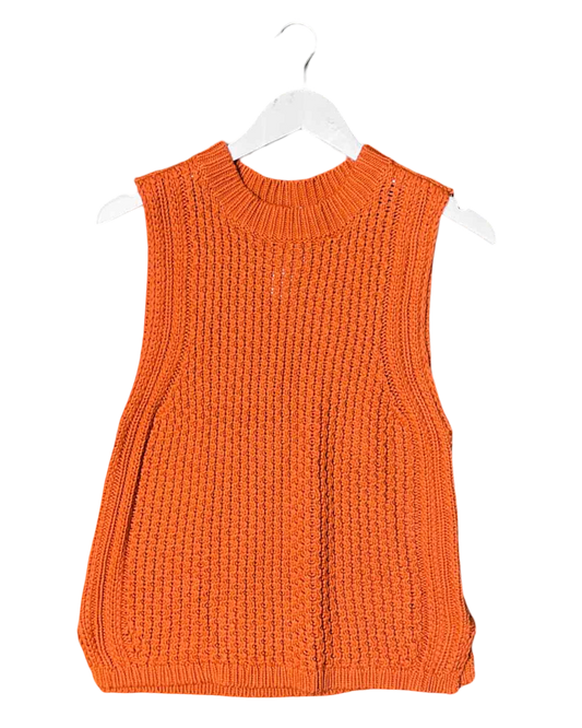 Size 10 (M) | Elk Organic Cotton & Wool Knit Vest