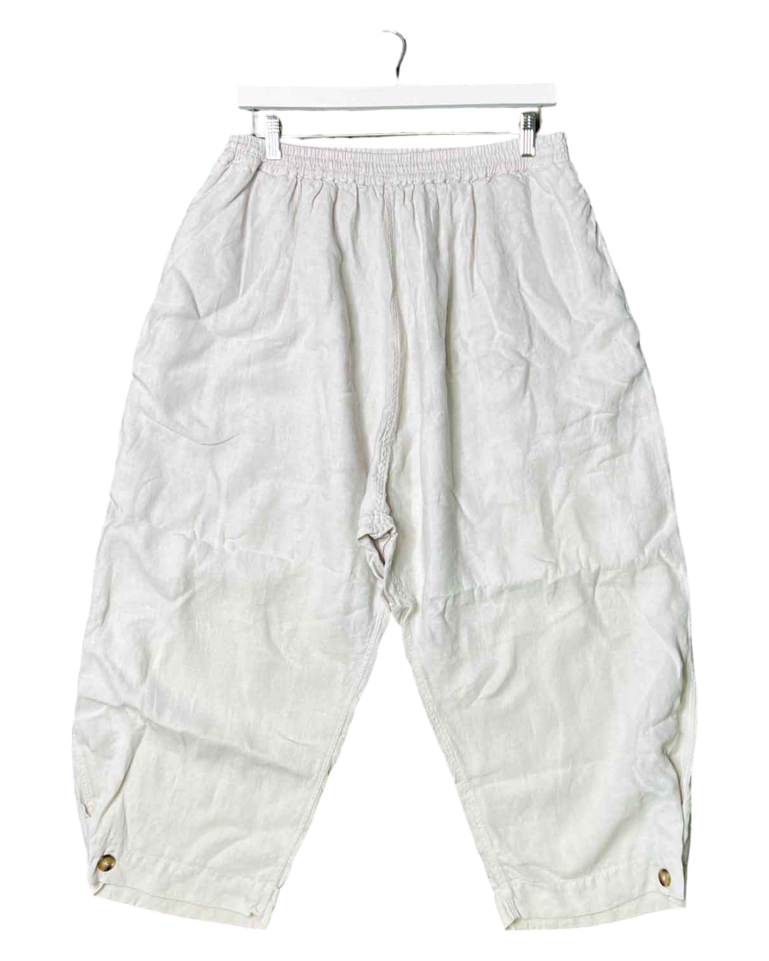 Size L/XL | Metta Melbourne Oat Linen Pants