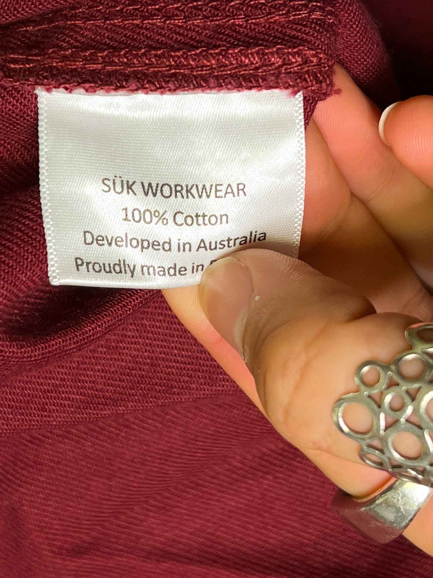 Size 26 | SÜK Isa Workwear Cotton Top
