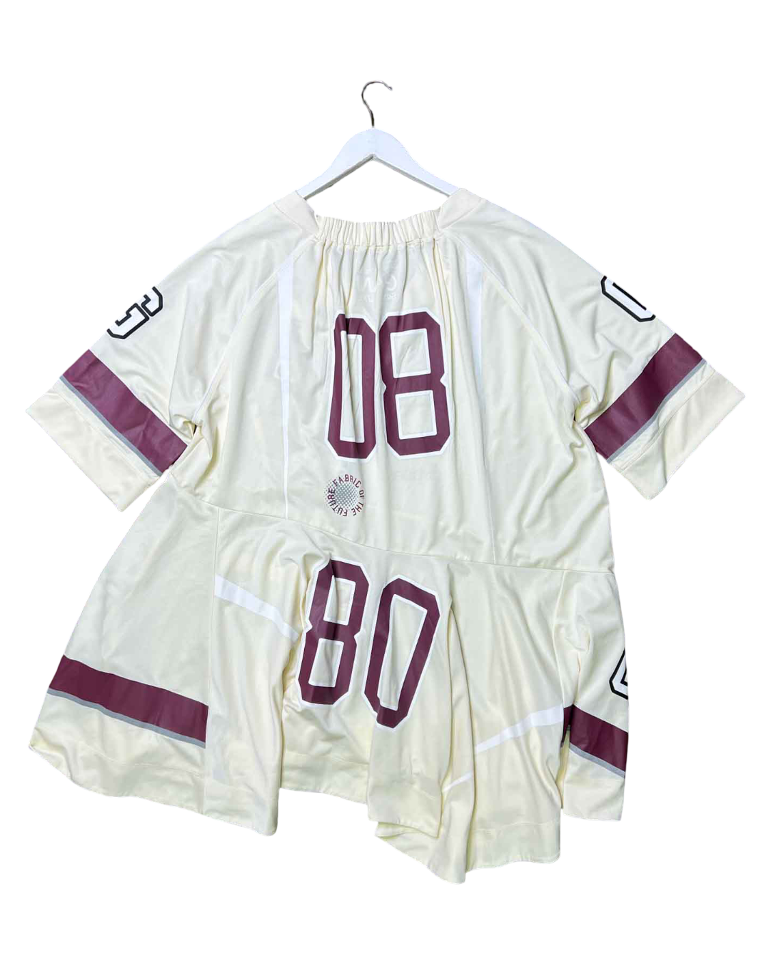 Size L/XL | Ganni Ivory League Oversized Mini Dress NWT