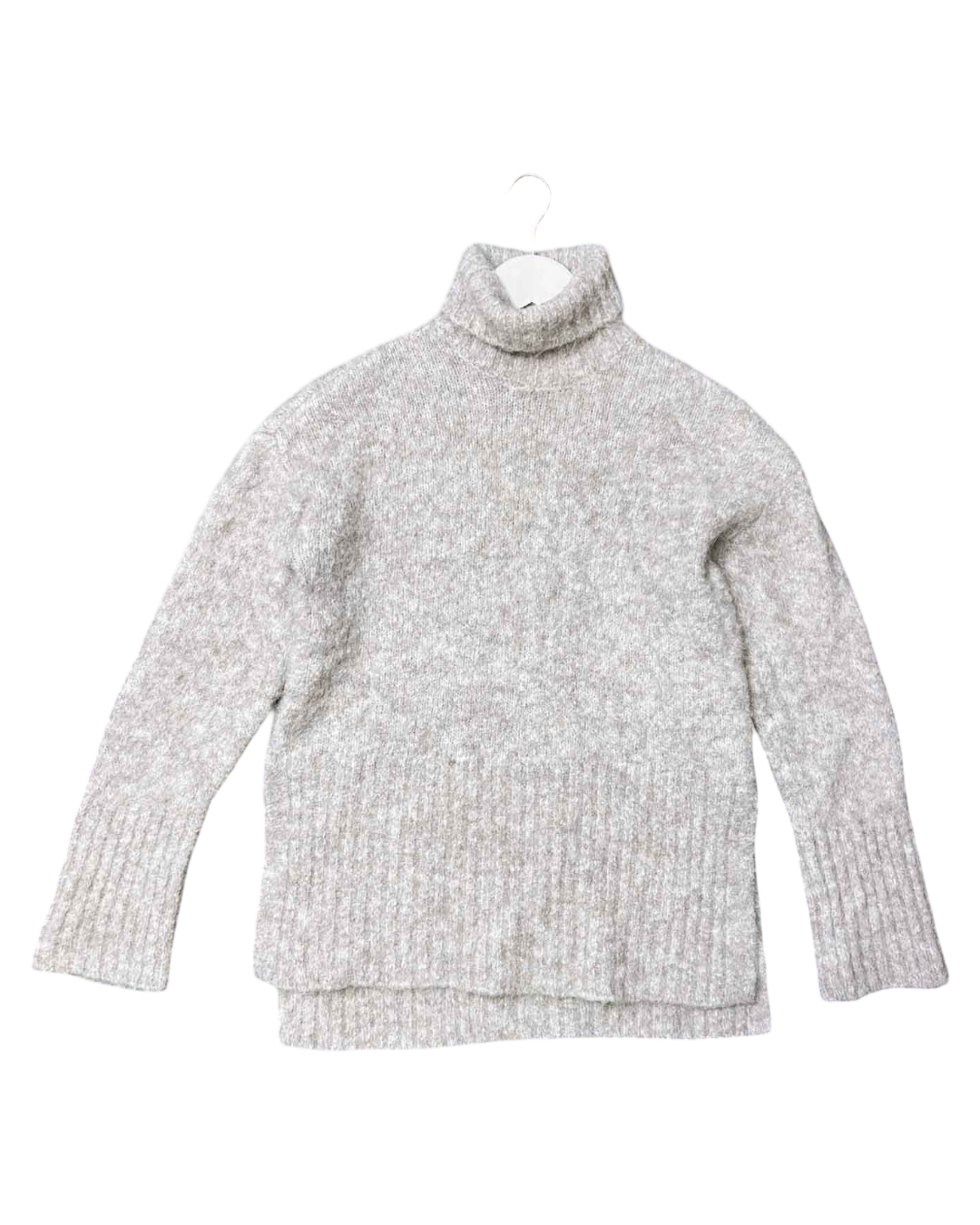 Size M | Gestuz Brown Alpaca Blend Turtle-neck Jumper