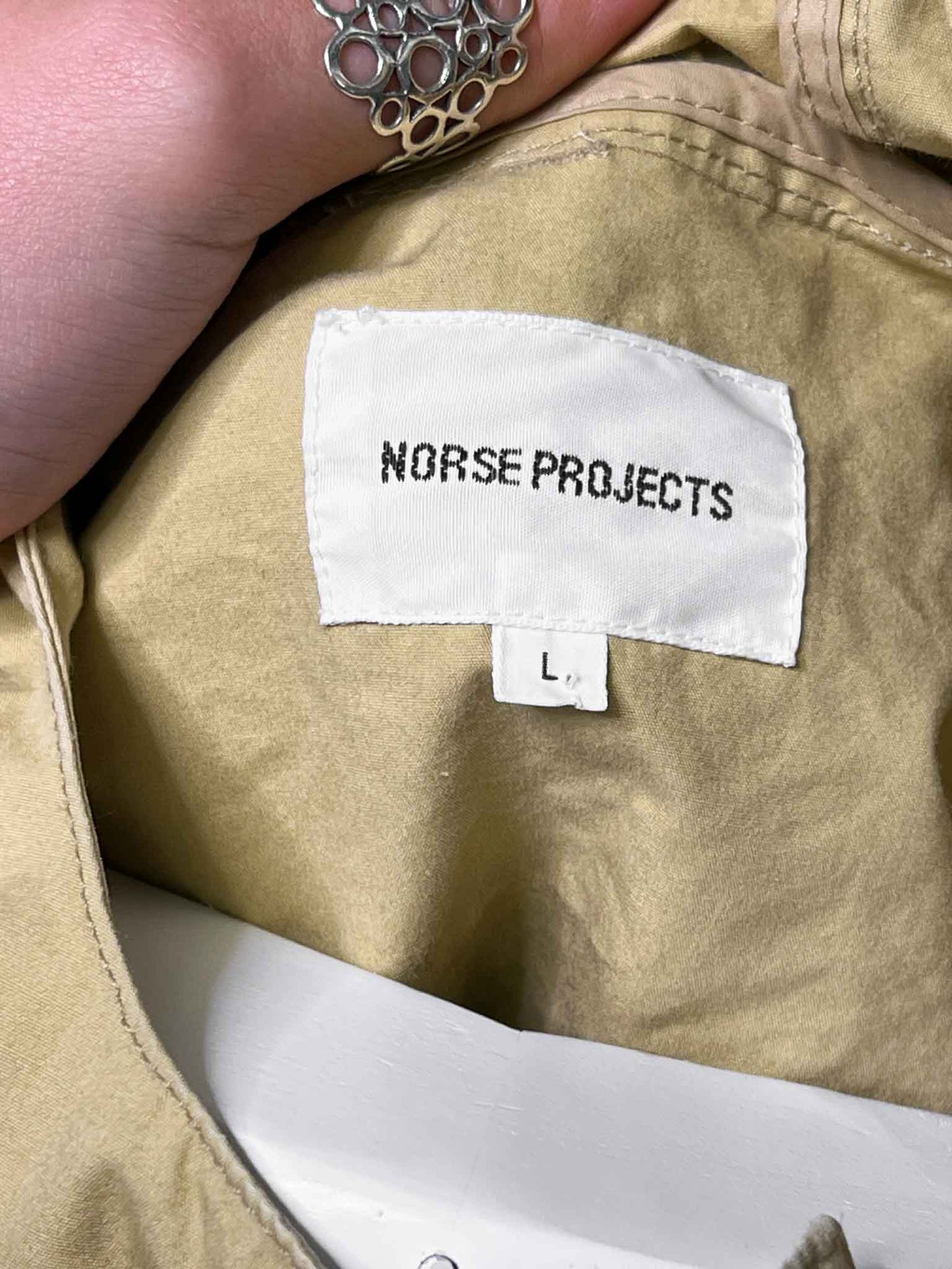 Size L | Norse Projects Nunk Summer Cotton Jacket